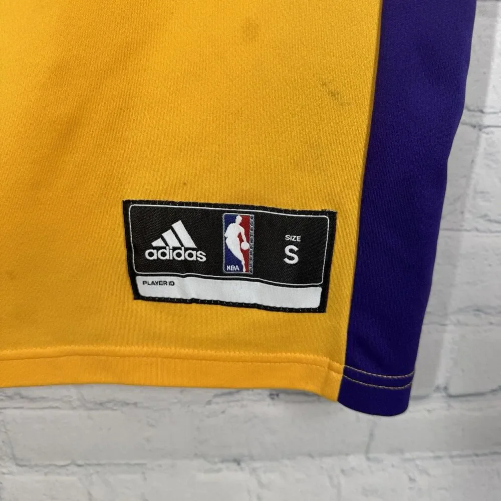 Adidas Adult Small D’Angelo Russell Los Angeles Lakers Jersey Collectible
